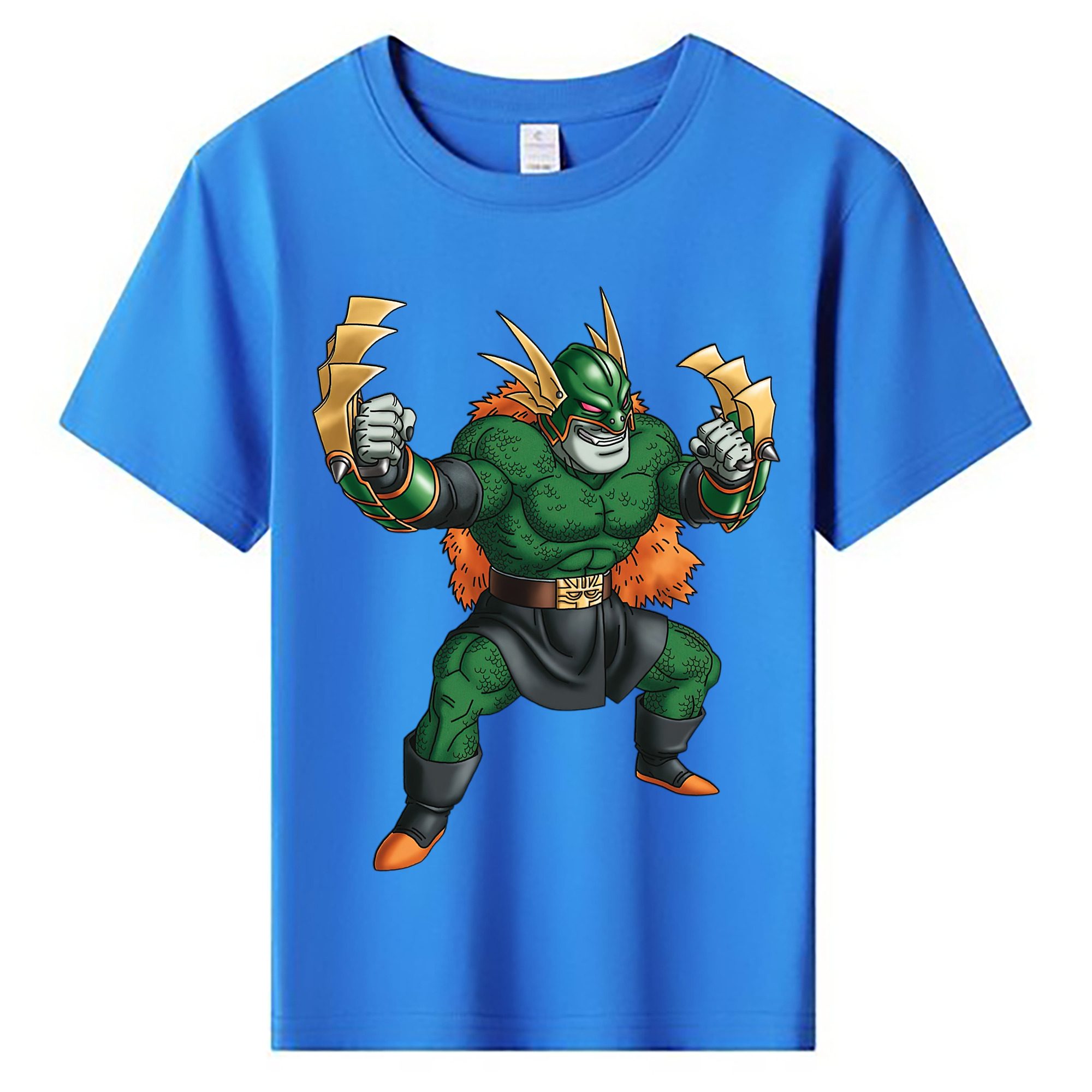 （画像用） ドラゴンクエスト Doragon Kuesuto Dragon Quest 綿100％キッズTシャツ（フロントプリント）